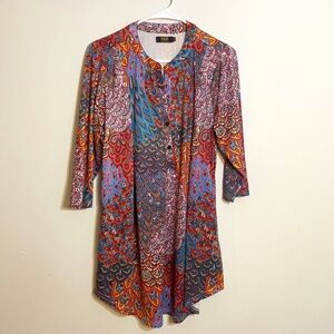R&B Collection Colorful Dress size M